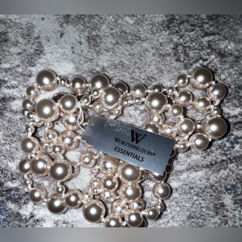 Worthington Cream Pearl Necklace
